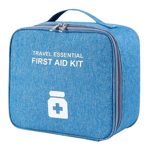Комплект аптечок сумки органайзери для медикаментів для подорожей для дому 2 шт (473519-Prob) Синій - зображення 2