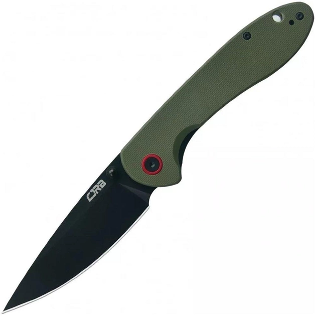 Нож CJRB Feldspar Black Blade, AR-RPM9 Steel, зеленый (J1912-BGN) - изображение 1