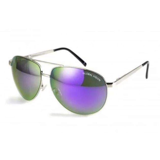 Очки Global Vision Aviator-4 (G-Tech™ фиолетовые) (1АВИА4-96) - изображение 1