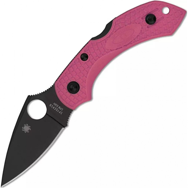 Нож Spyderco Dragonfly 2 Black Blade, S30V, ц:pink (C28FPPNS30VBK2) - зображення 1