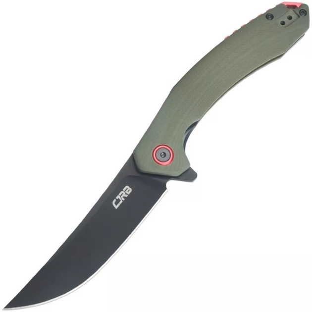 Нож CJRB Gobi Black Blade, AR-RPM9 Steel, зеленый (J1906-BGN) - изображение 1