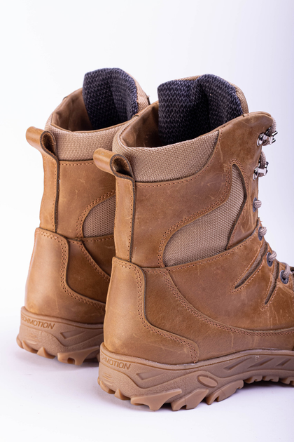 Берцы зимние ТМ GERC | Тактические ботинки Коричневые Размер 45 kit0102/45 - изображение 2