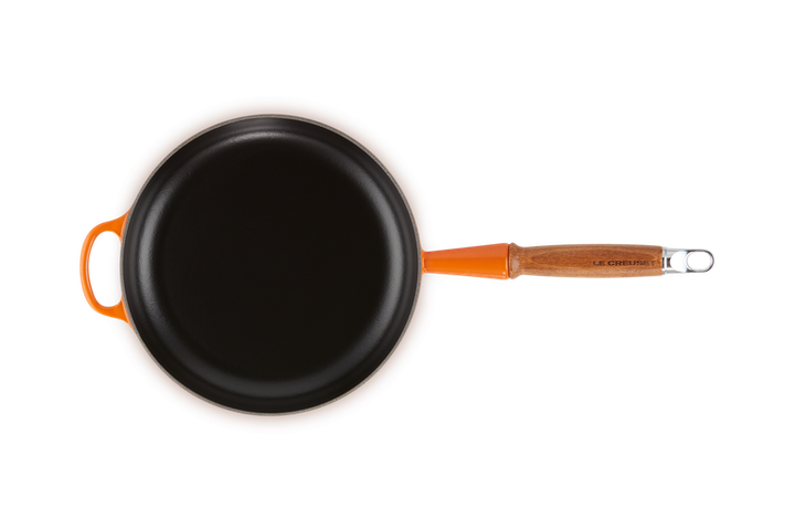Сковорідка Le Creuset Signature 26 см з дерев'яною ручкою Volcanic (20258260900422) - зображення 4