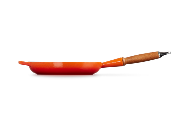 Сковорідка Le Creuset Signature 26 см з дерев'яною ручкою Volcanic (20258260900422) - зображення 5
