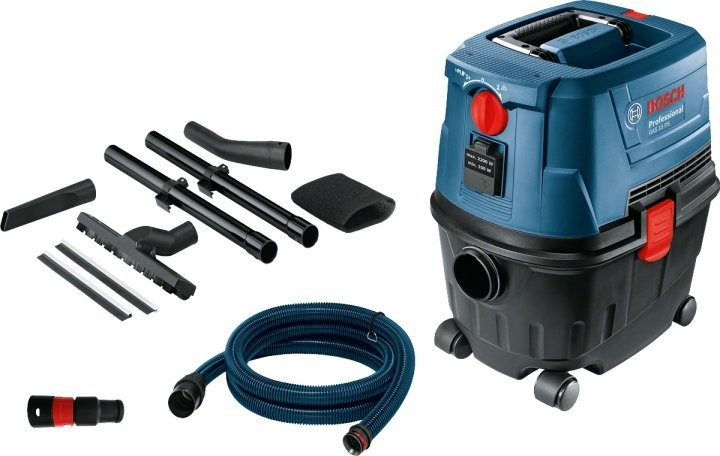 Строительный пылесос Bosch GAS 15 PS с многоразовым мешком (06019E5100 ...