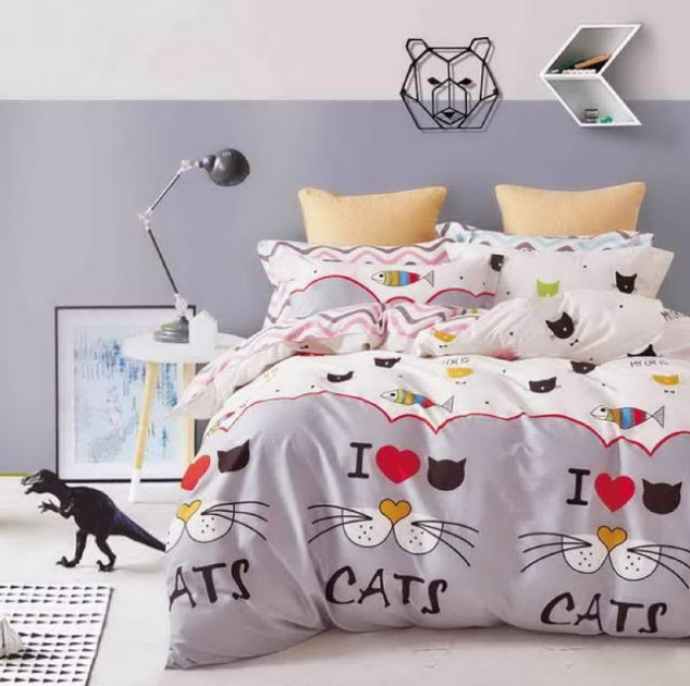 Комплект детского постельного белья полуторный с бязи Gold Lux 150х220 ...