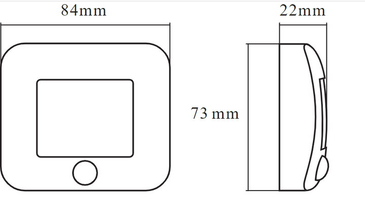 Ночник 0.3W 14lm 4000K 3x1.5AAА 84x22x73mm [4058075260672] Ledvance NIGHTLUX Hall с сенсором движения и света - изображение 3