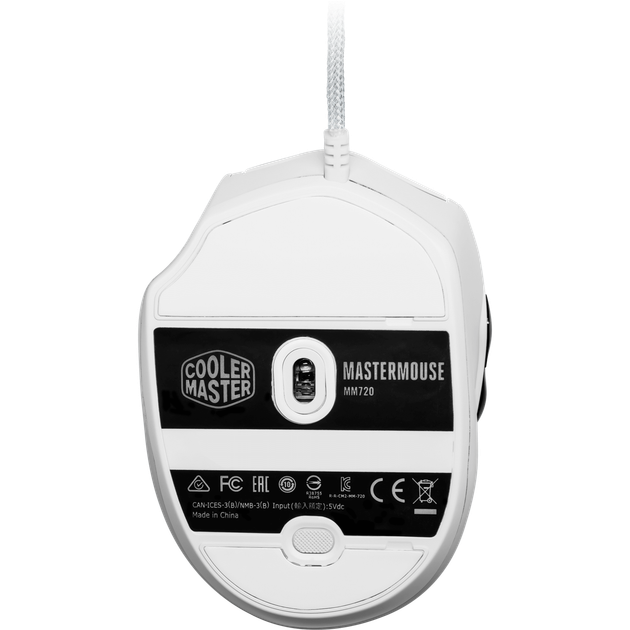 Миша Cooler Master MasterMouse MM720 Matte White (MM-720-WWOL1) [74339] - зображення 6