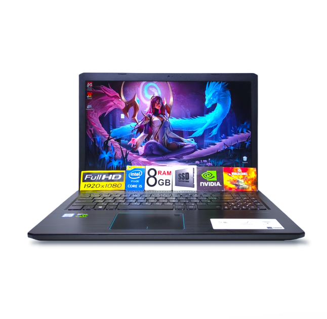 Ноутбук Asus X570U 15.6 FHD i5-8250U (4ядра) 8GB DDR4 SSD256GB+1TB