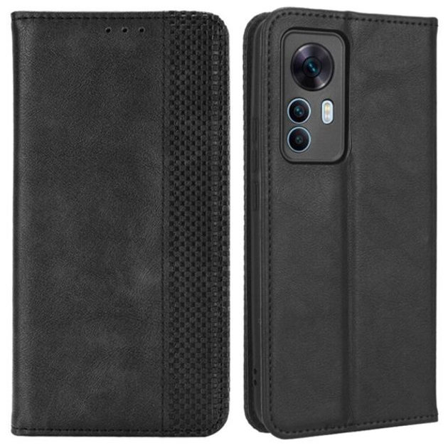 Чехол Deexe Retro Style для Xiaomi 12T / 12T Pro - Black – фото, отзывы ...
