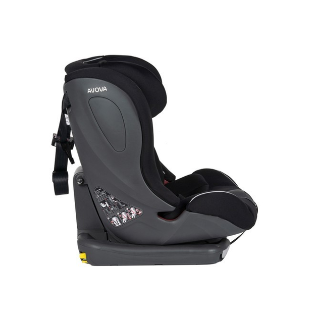 Автокрісло Avova Sperling-Fix i-Size гр. 1-2-3 9-36 кг Pearl Black - зображення 12