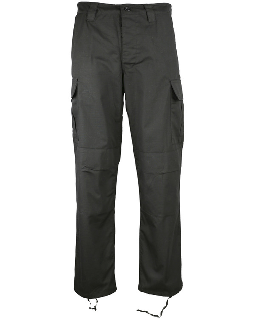 Штани тактичні KOMBAT UK M65 BDU Ripstop Trousers, чорний, 30 - изображение 2