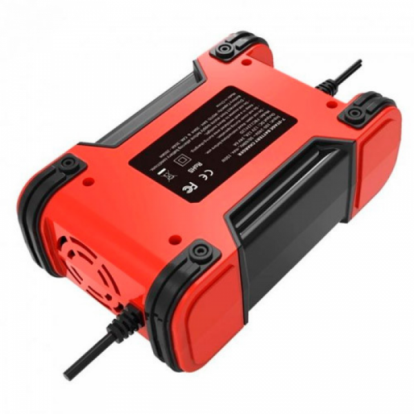 Импульсное зарядное устройство FOXSUR FBC122412D (12V 12A / 24V 6A) для легковых и грузовых авто с функцией восстановления АКБ (13469) - Фото 2 Импульсное зарядное устройство FOXSUR FBC122412D (12V 12A / 24V 6A) для легковых и грузовых авто с функцией восстановления АКБ (13469) - изображение 2