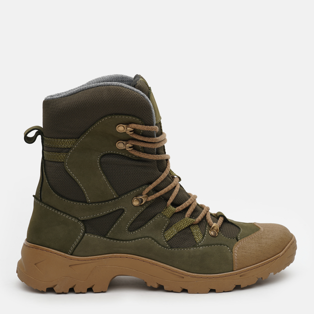 Мужские тактические ботинки Prime Shoes 527 Green Nubuck 03-527-70820 43 28.5 см Хаки (PS_2000000188454) - изображение 1