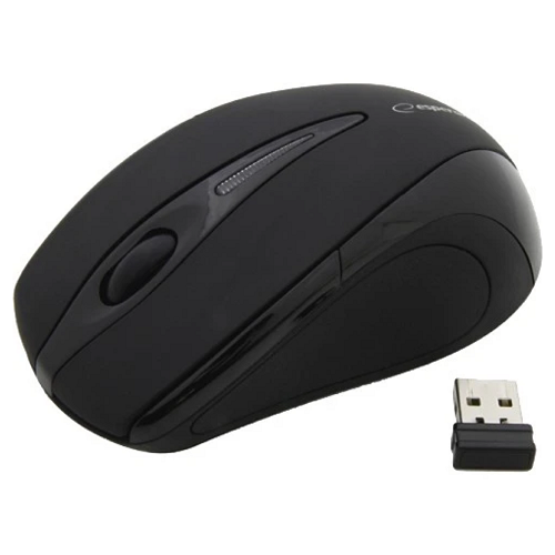Мышь беспроводная Esperanza Mouse EM101K 1000 dpi Black - изображение 2
