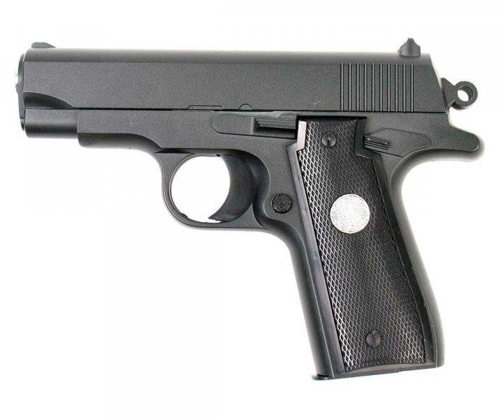 G2 Страйкбольний пістолет Galaxy метал чорний - зображення 1