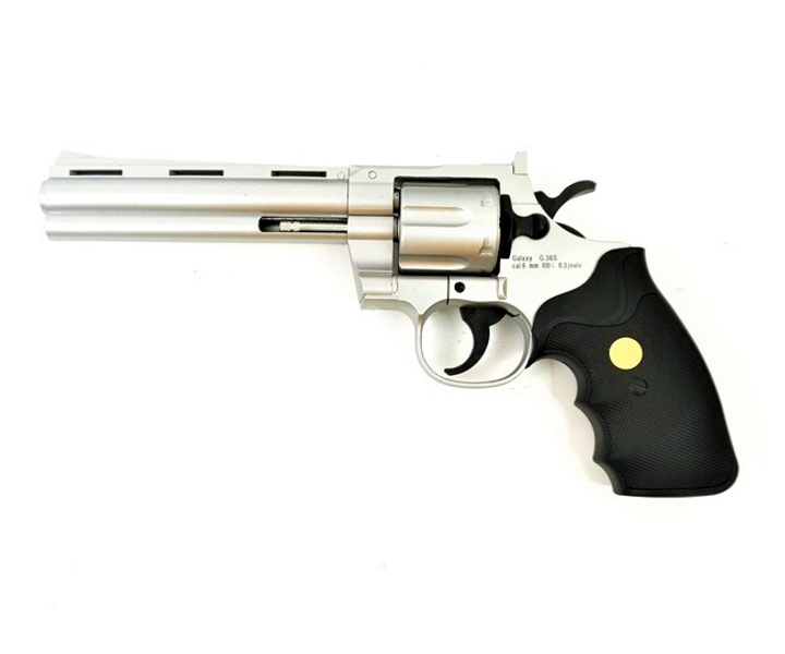 G36S Револьвер страйкбольный Смит-Вессон металл черный металл серый - зображення 1