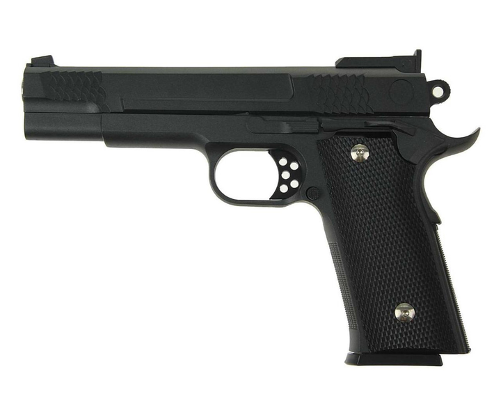 G20 Страйкбольный пистолет Браунинг Browning HP металл черный - зображення 1