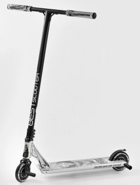 Трюковой самокат Best Scooter "SIMBIOTE" HIC 120 Серый (sa-22421) - изображение 10