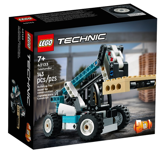 Конструктор Lego Technic Телескопический погрузчик 143 детали (42133 ...