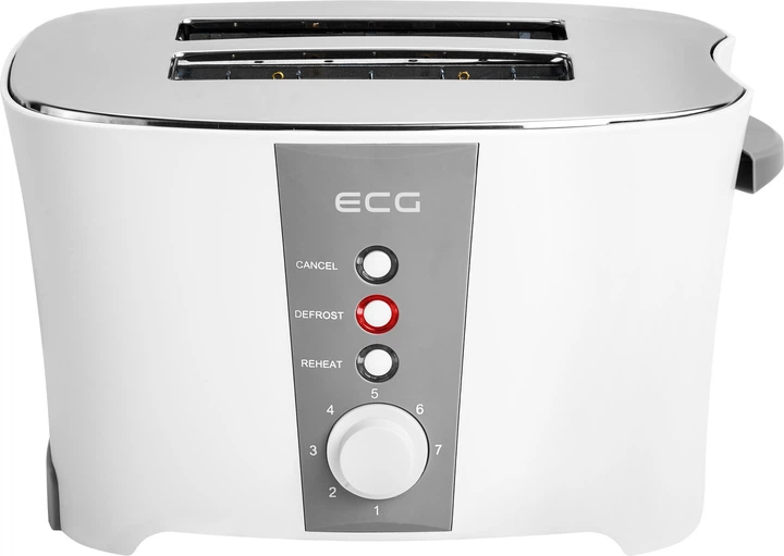 Тостер для дома ECG ST 818 белый G-33 - изображение 5