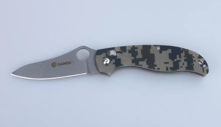 Нож складной карманный, универсальный Axis Lock Ganzo G733-CA Camouflage 210 мм - изображение 2