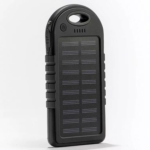 Повербанк на сонячній батареї Solar Charger 30000 mAh Power Bank вологозахищений з LED ліхтариком - Фото 6 Повербанк на сонячній батареї Solar Charger 30000 mAh Power Bank вологозахищений з LED ліхтариком - зображення 6