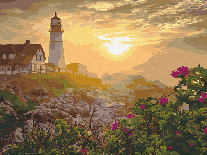 Картина по номерам Маяк в Портленде. США 40*50 см ArtCraft 10549-AC ...