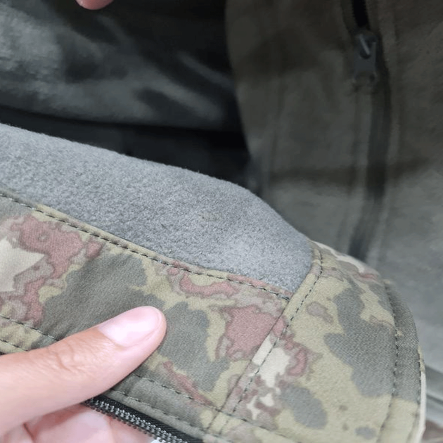 Теплий флісовий костюм куртка та штани софтшел soft-shell розмір 48 ( М ) - зображення 4
