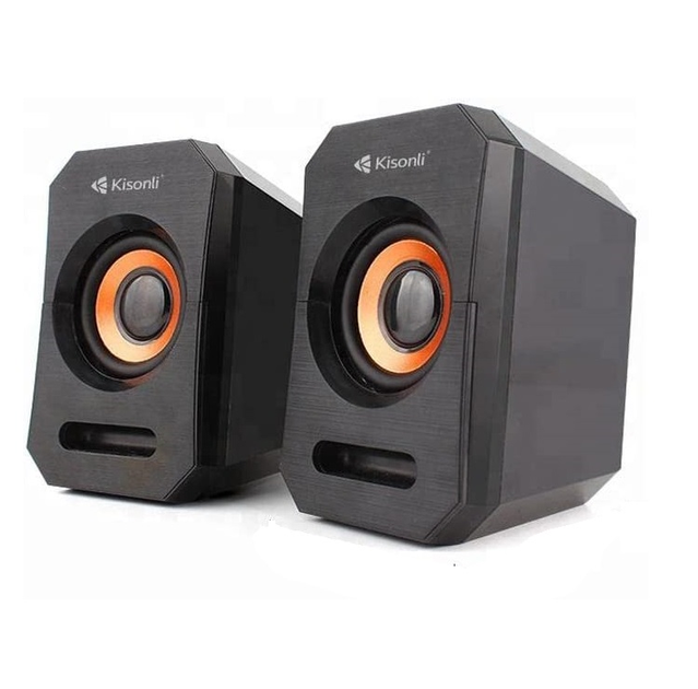 Колонки мощные Kisonli A-606 черные акустические для ПК компьютера ...