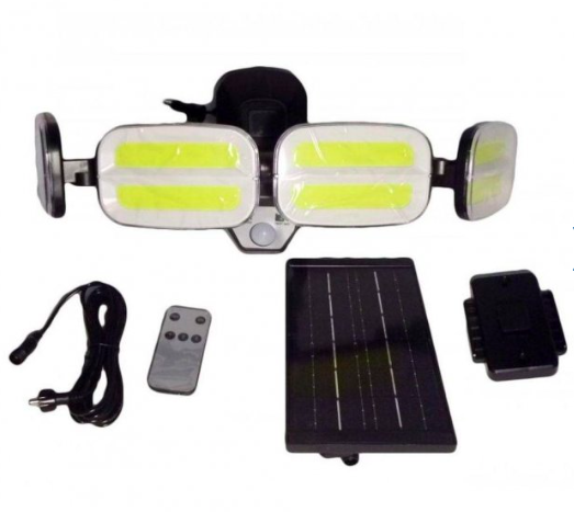 Уличный фонарь с солнечной панелью и пультом BL-KXK601 Solar 240 COB - изображение 2