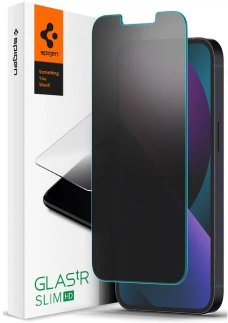 Захисне скло Spigen для Apple Iphone 13 Pro/13 tR Slim HD Transparency ...