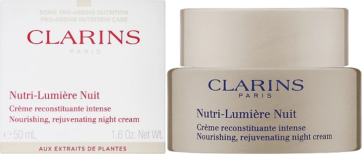 Krem do twarzy Clarins Nutri-Lumiere Night 50 ml (3380810354331) - obraz 2