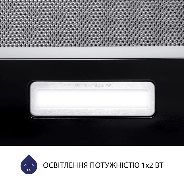Вытяжка телескопическая Minola HTLS 6734 BL 1100 LED GLASS - изображение 4