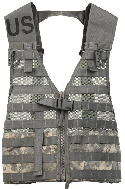 Тактический жилет разгрузка MOLLE II General FLC Vest Fighting Load Carrier US ACU SP010004 пиксель - изображение 1