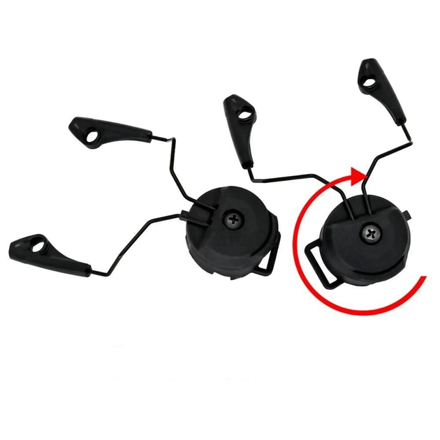 Кріплення адаптер на шолом каску FAST, ТОР-Д, ACH MICH для навушників Howard Impact Sport, Pro, Earmor (12778) - зображення 2