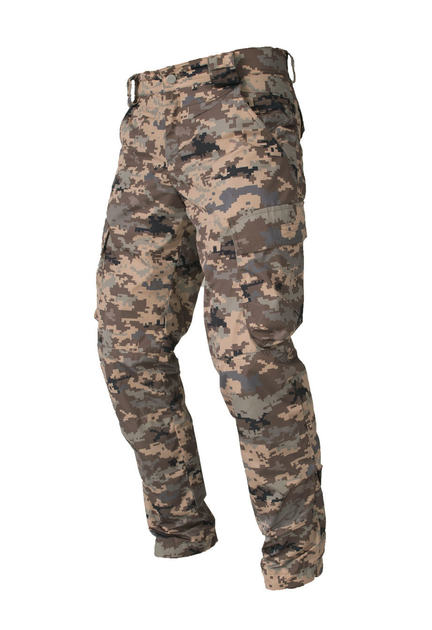 Утеплённые тактические штаны на флисе waterproof L pixel - изображение 2