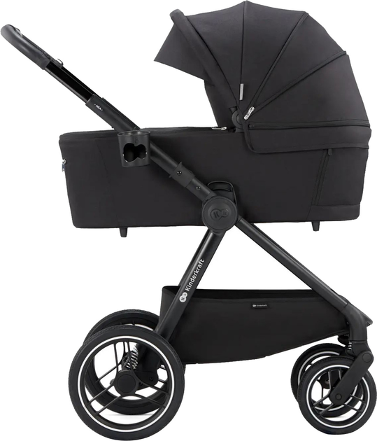 Универсальная коляска 2 в 1 Kinderkraft Nea Midnight Black (KSNEA000BLK2000) - изображение 1