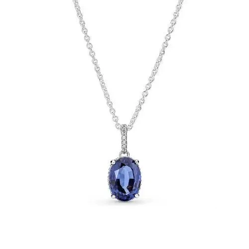 Серебряное Колье Пандора Блестящий Ореол 390055 от продавца: Silver ...