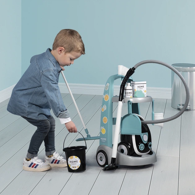 Ігровий набір Smoby Toys Візок для прибирання (3032163303169) - зображення 5