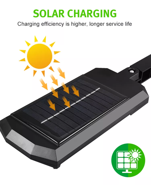 Вуличний ліхтар на сонячній батареї Solar Light SL-900c 59/7COB настінний, акумуляторний, з датчиком руху та пультом - Фото 3 Вуличний ліхтар на сонячній батареї Solar Light SL-900c 59/7COB настінний, акумуляторний, з датчиком руху та пультом - зображення 3