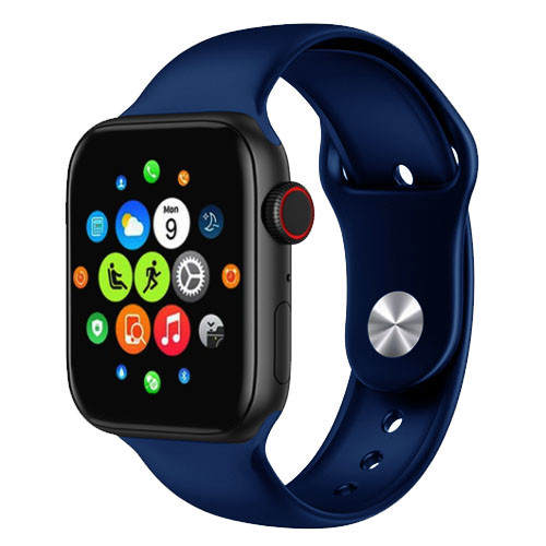 Умные смарт часы Smart Watch T500PLUS-PRO 1,75", с голосовым вызовом, спортивными режимами, SIRI/Google помощник Blue - изображение 4