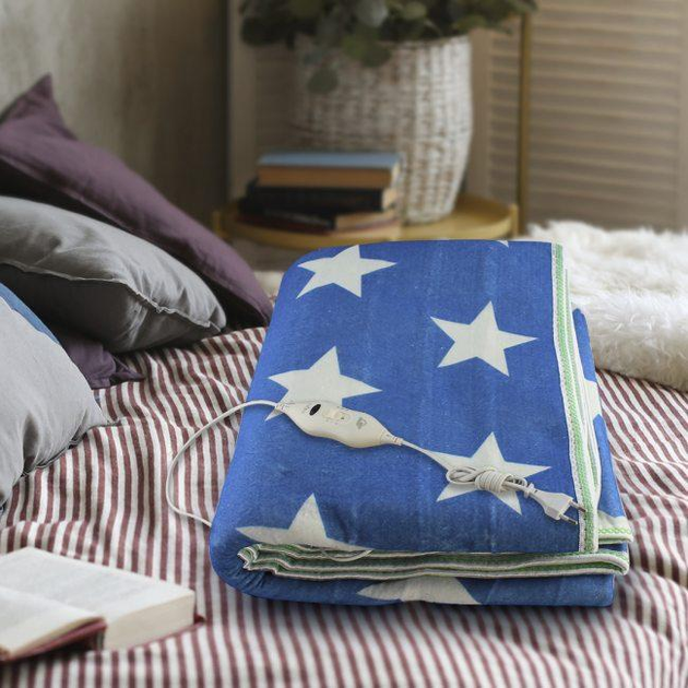 Электрическая простынь ELECTRIC BLANKET 150×120 см электроодеяло (1256 ...