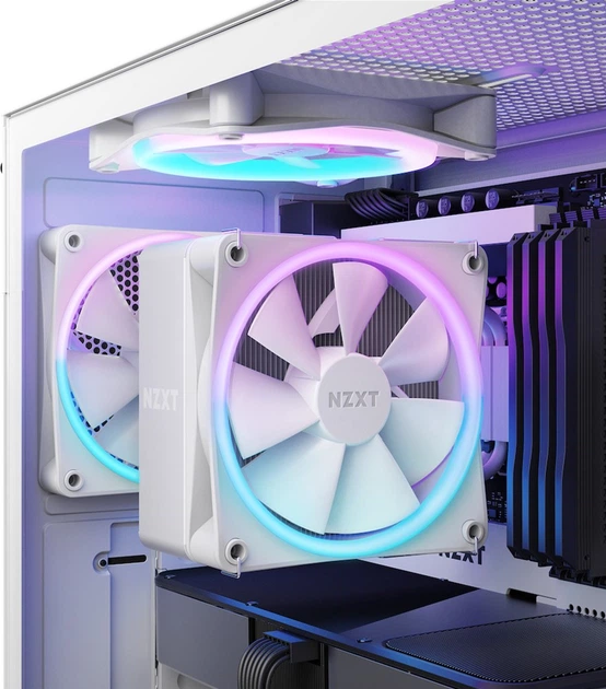 Chłodzenie NZXT Freeze T120 RGB Biały (RC-TR120-W1) - Zdjęcie 5 Chłodzenie NZXT Freeze T120 RGB Biały (RC-TR120-W1) - obraz 5
