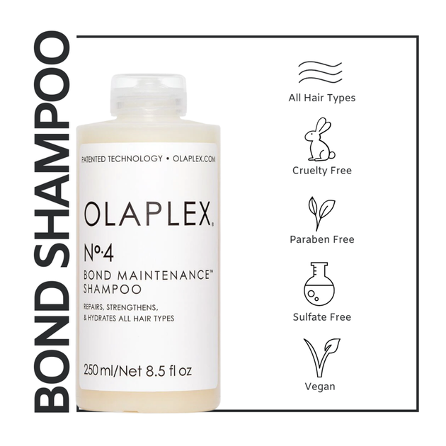 Шампунь Система защиты волос Olaplex Bond Maintenance Shampoo No.4 250 мл - изображение 2