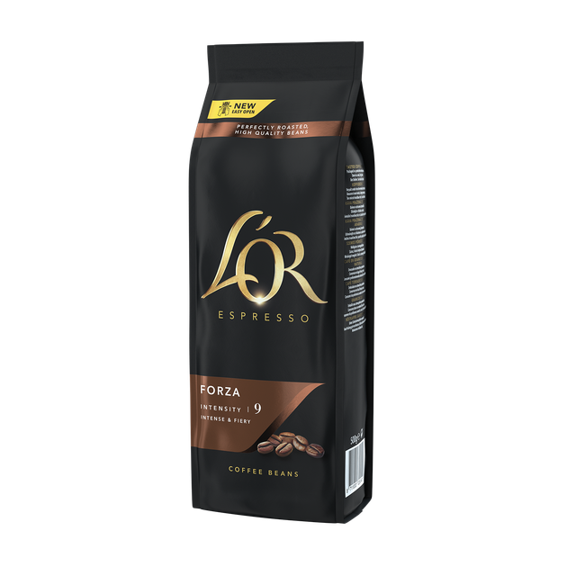 Кофе в зернах L`OR Espresso Forza 500 г - Фото 6 Кофе в зернах L`OR Espresso Forza 500 г - изображение 6