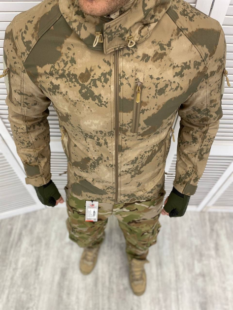 Куртка тактична (зима) A-TACS AU Soft Shell XXL - зображення 1