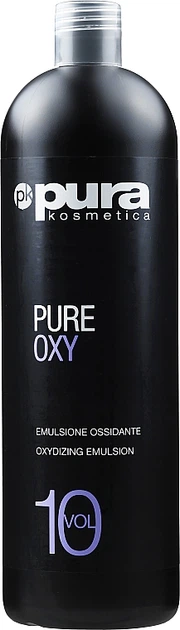 Окислювач для фарби 3% - Pura Kosmetica Pure Oxy 10 Vol 1000ml (1023987-146836) - Фото 3 Окислювач для фарби 3% - Pura Kosmetica Pure Oxy 10 Vol 1000ml (1023987-146836) - изображение 3