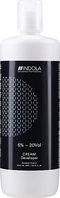Крем-проявник 6% - Indola Profession Cream Developer 6%-20 vol 1000ml (97058-30593) - изображение 2