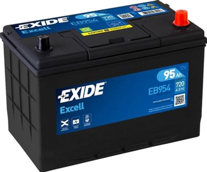 Автомобильный аккумулятор Exide Excell 95Ah ASIA Ев (-/+) (760EN) (д305 ...